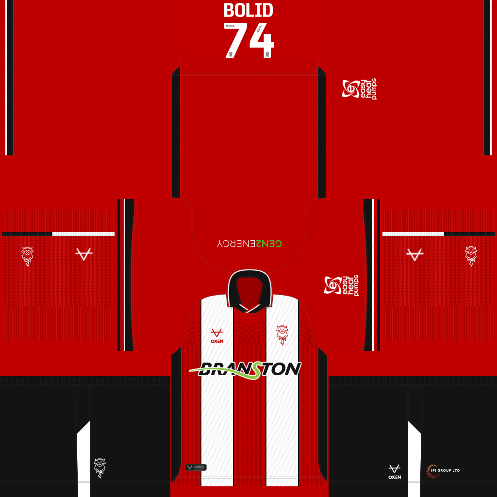 Maillot Domicile 3D Lincoln City