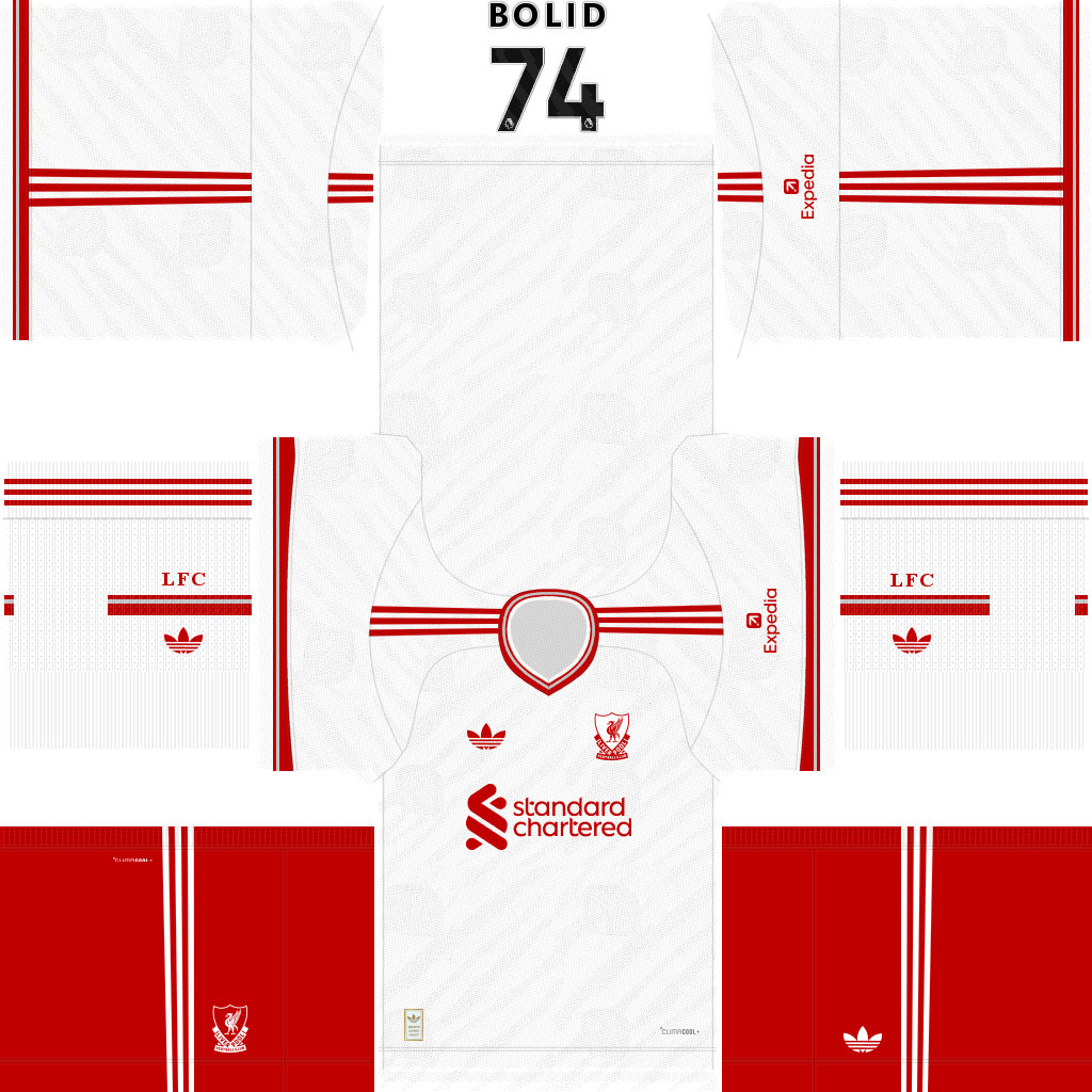 Liverpool Away 3D kit