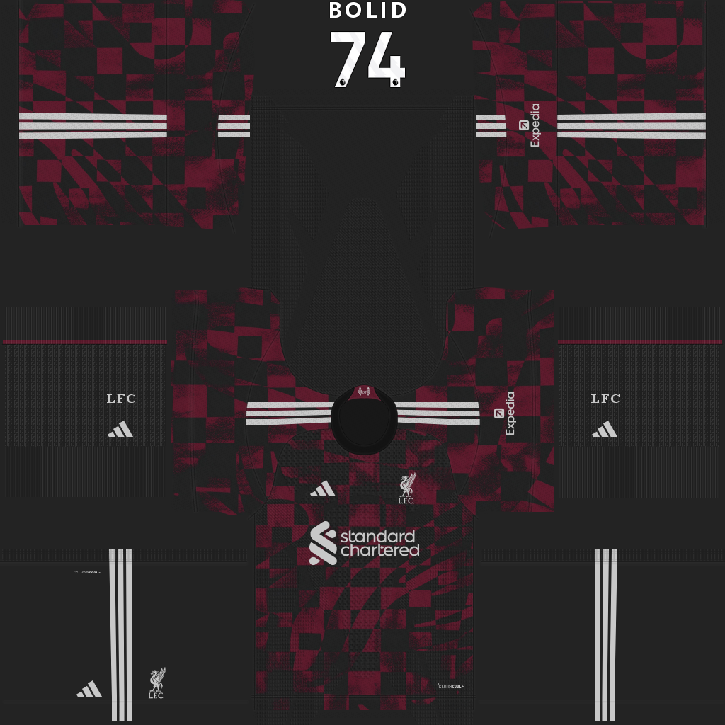 Liverpool Third 3D kit