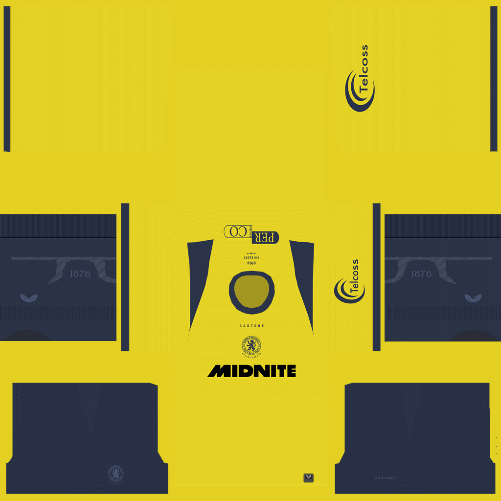Maillot Troisième 3D Middlesbrough
