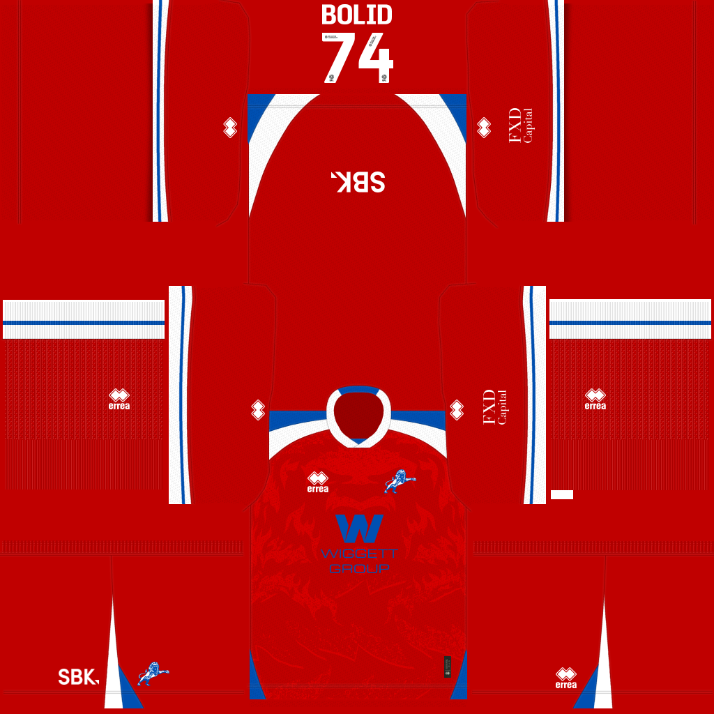 Maillot Troisième 3D Millwall