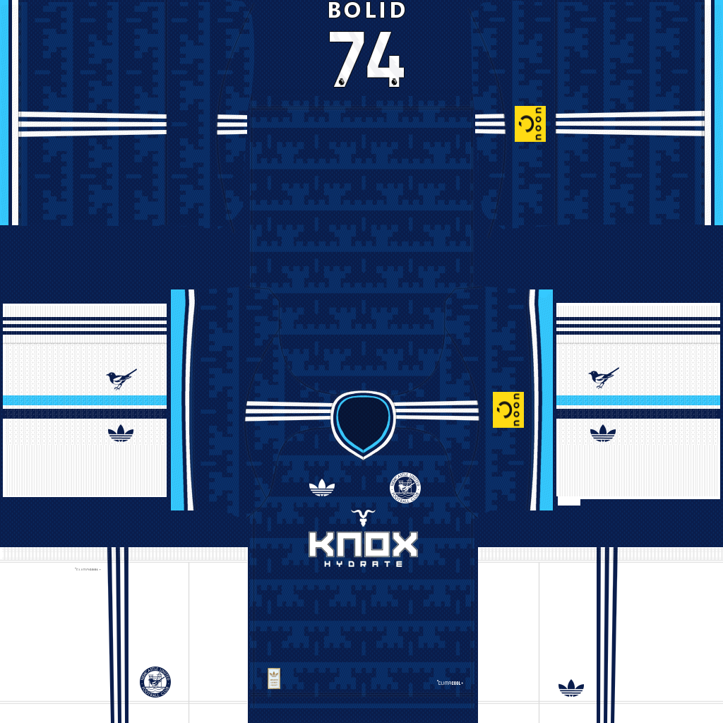 Newcastle Away 3D kit