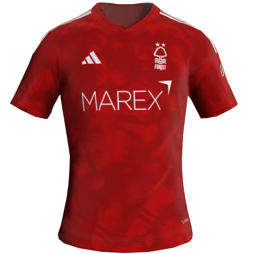 Nottm Forest İç Saha 2D forması