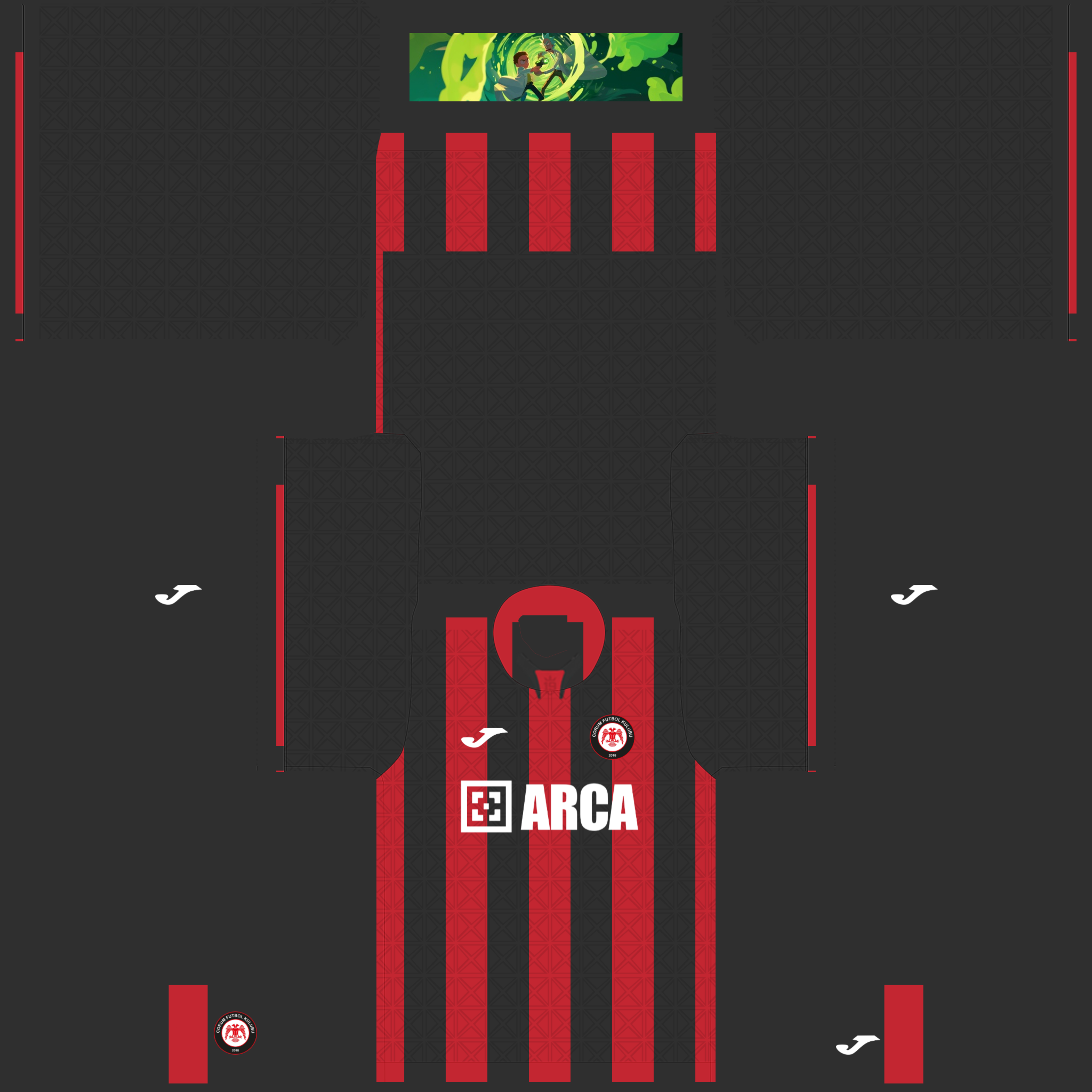 Maillot Domicile 3D Çorum FK
