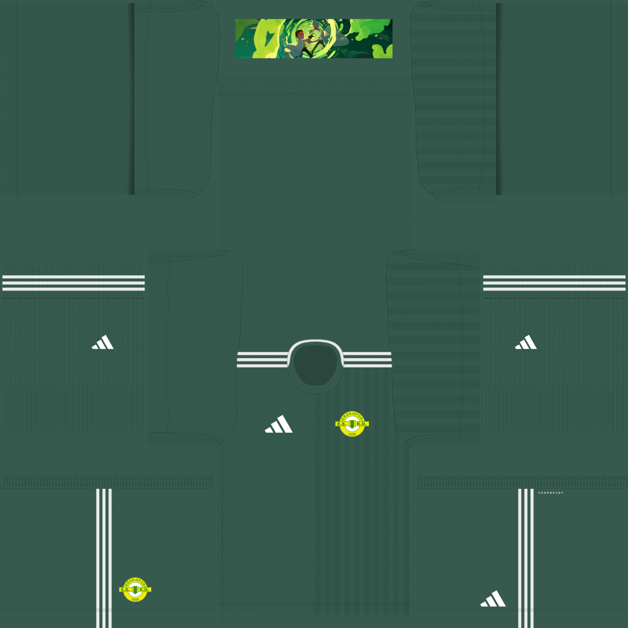 Divisa Casa 3D del Esenler Erokspor