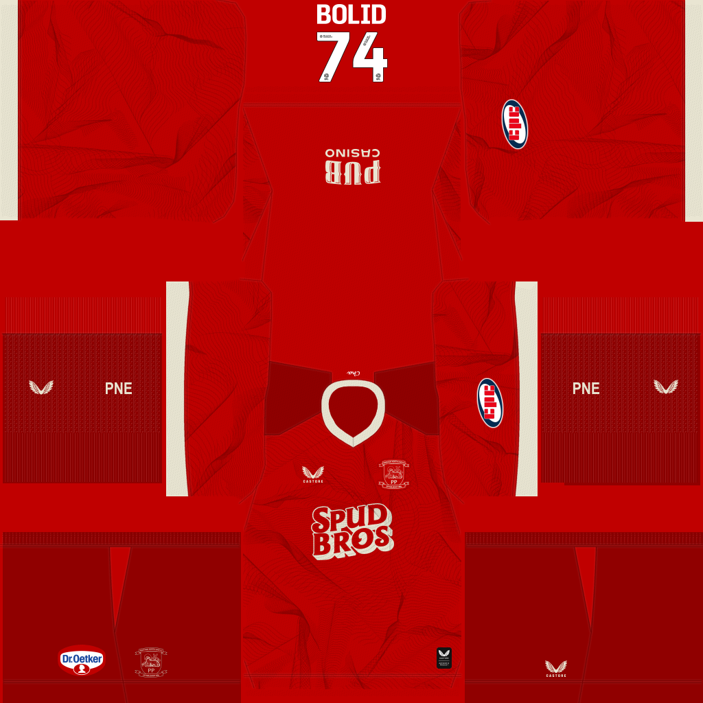 Maillot Troisième 3D Preston