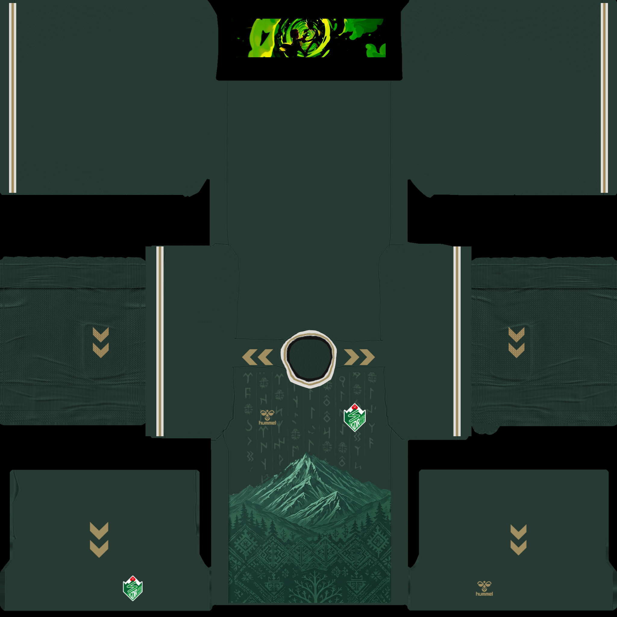 Equipación Tercera 3D del Igdir FK