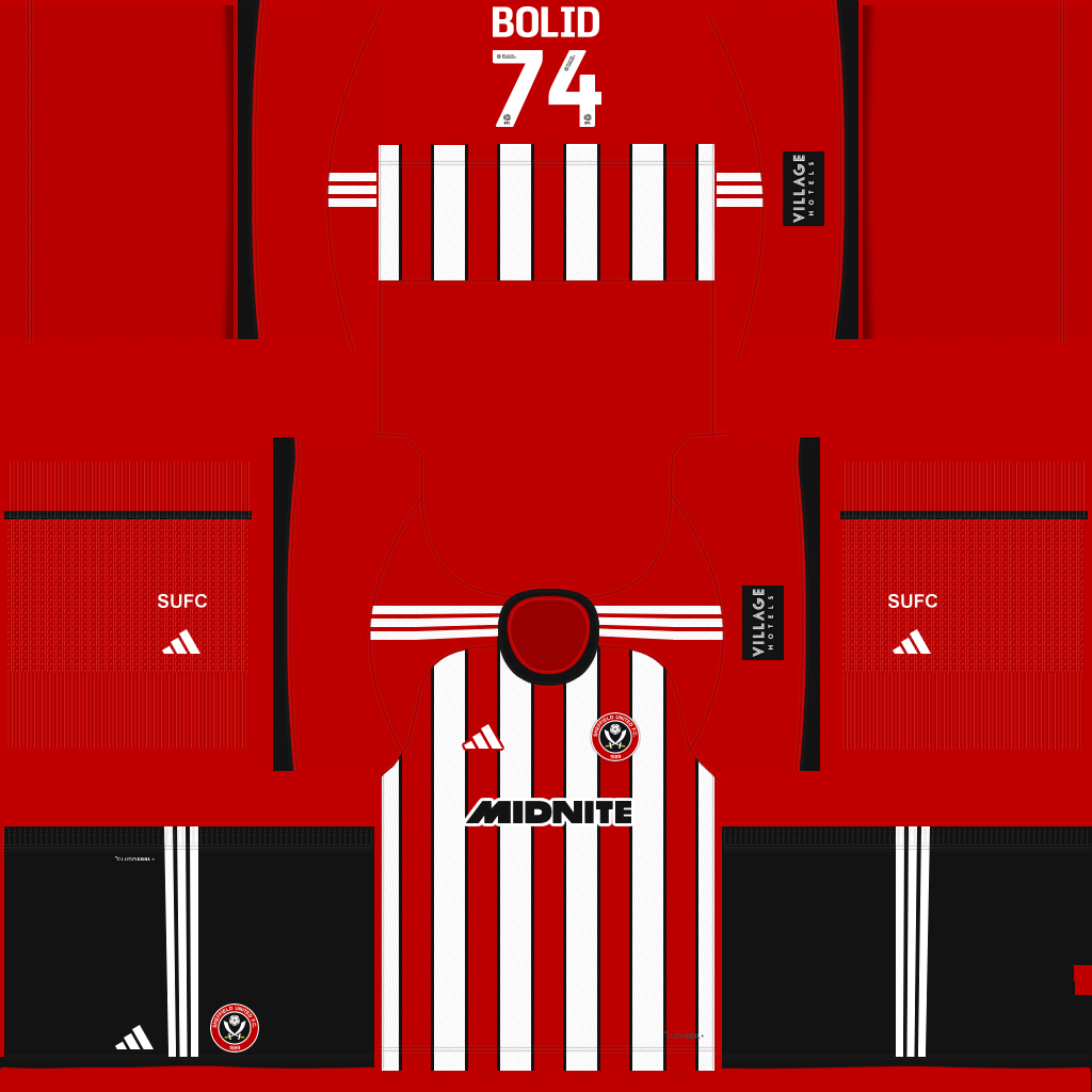 Maillot Domicile 3D Sheffield United