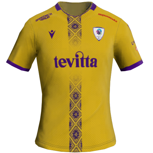 Uniforme Reserva 2D do LNZ Cherkasy