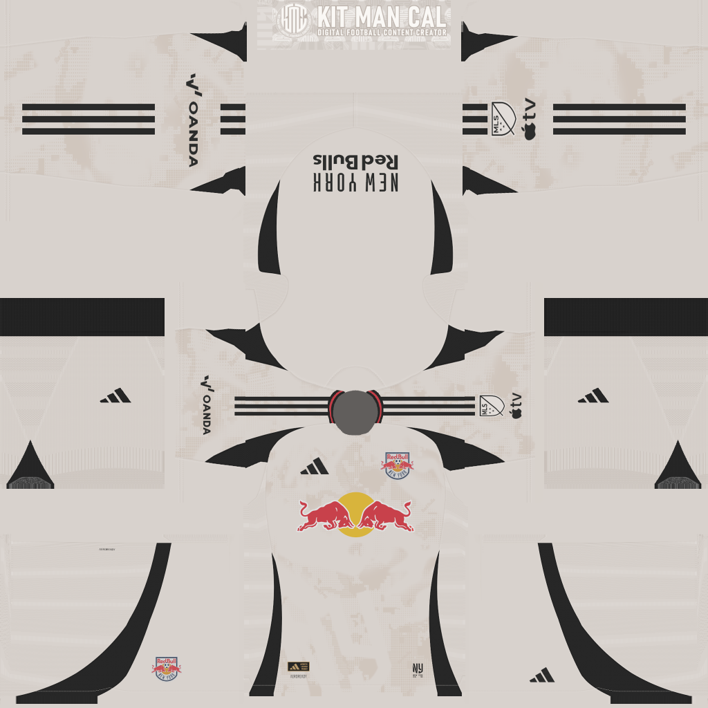 New York Red Bulls Away 3D kit