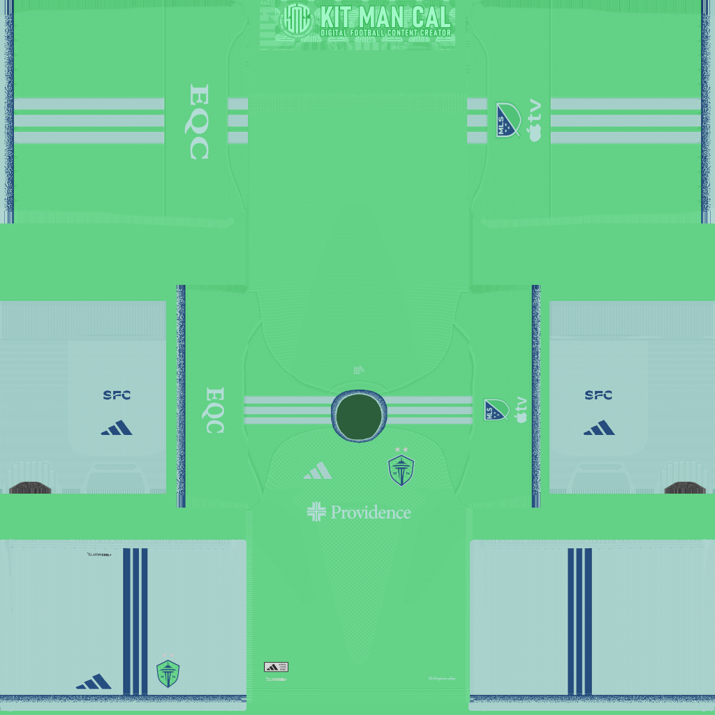 Seattle Sounders Home 3D kit