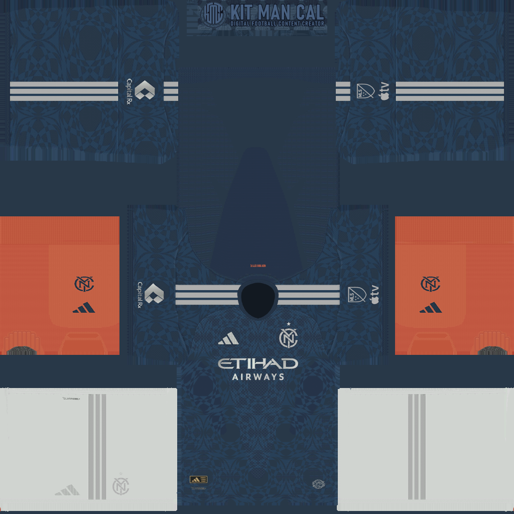 New York City FC Away 3D kit