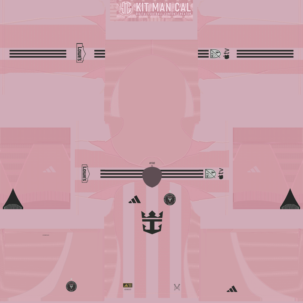 Inter Miami Home 3D kit