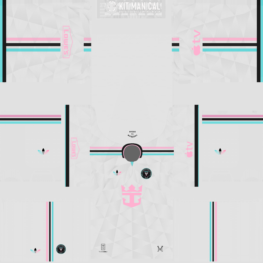 Inter Miami Third 3D kit