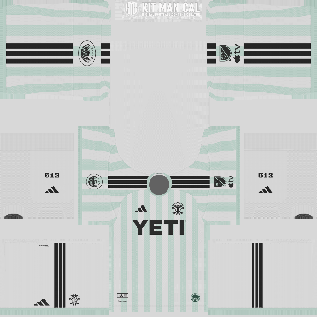 Austin FC Away 3D kit