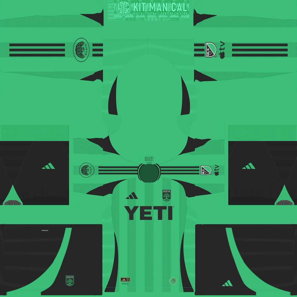 Austin FC Home 3D kit