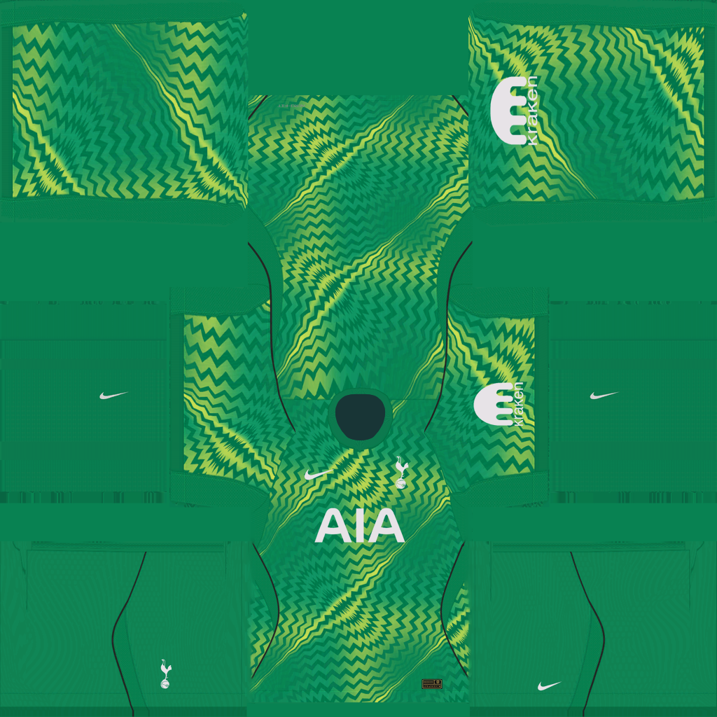 Equipación Local Portero del Tottenham