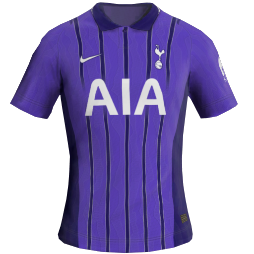Equipación Tercera 2D del Tottenham