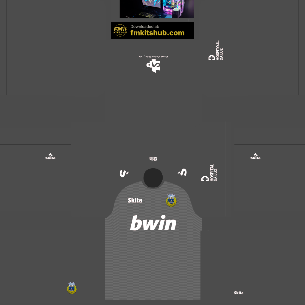 Arouca Away GK kit