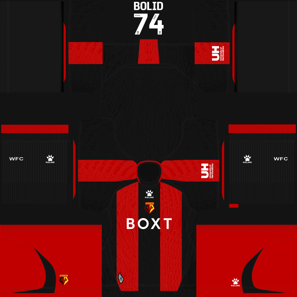 Equipación Visitante 3D del Watford