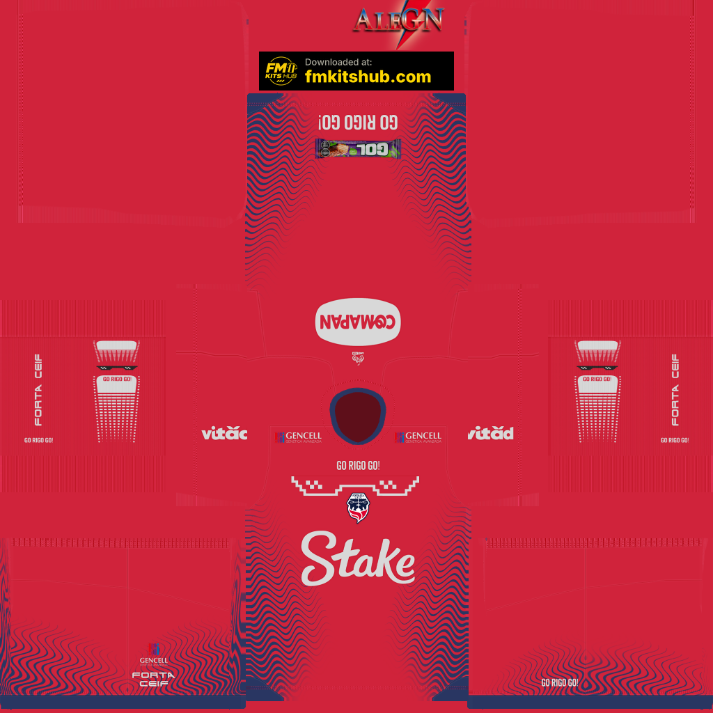 Fortaleza C.E.I.F. Away GK kit