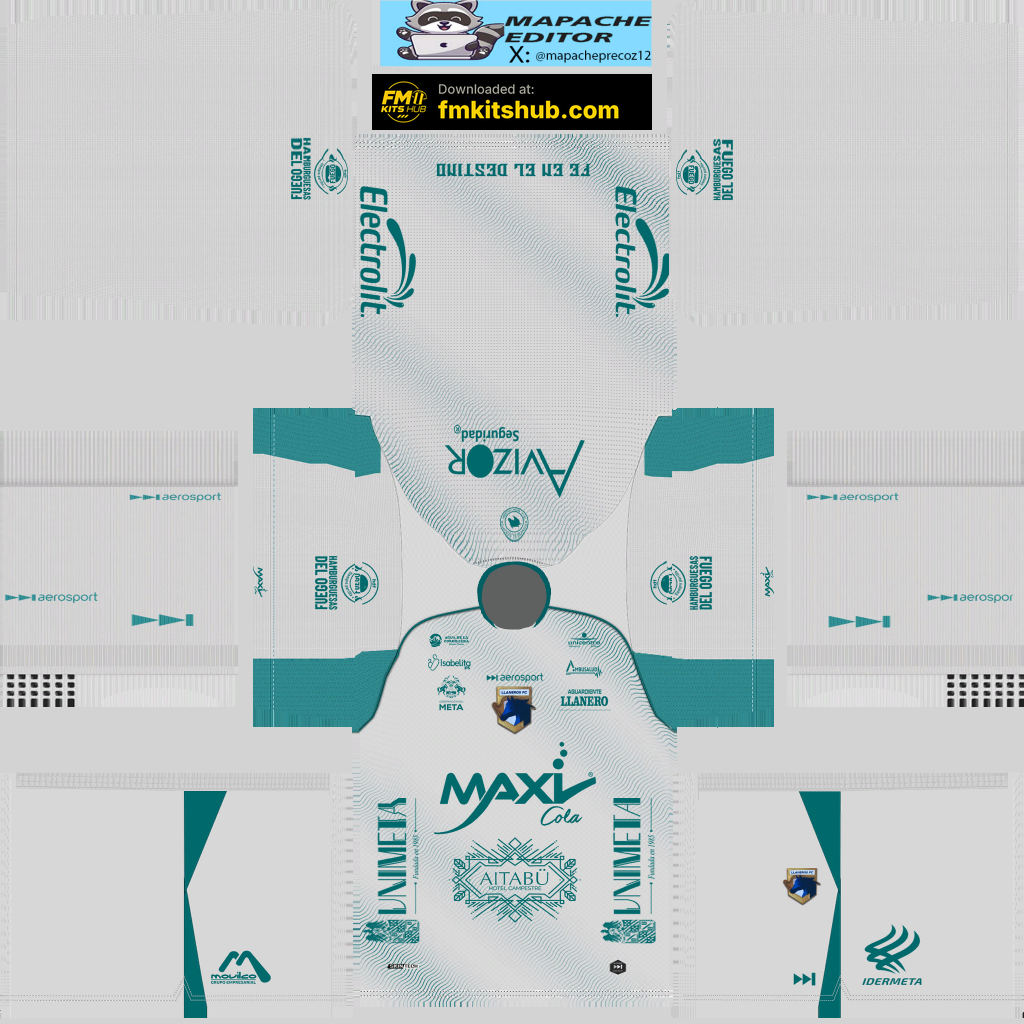 Llaneros FC Third GK kit