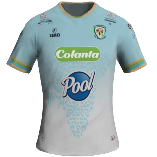 Jaguares de Córdoba Away 2D kit