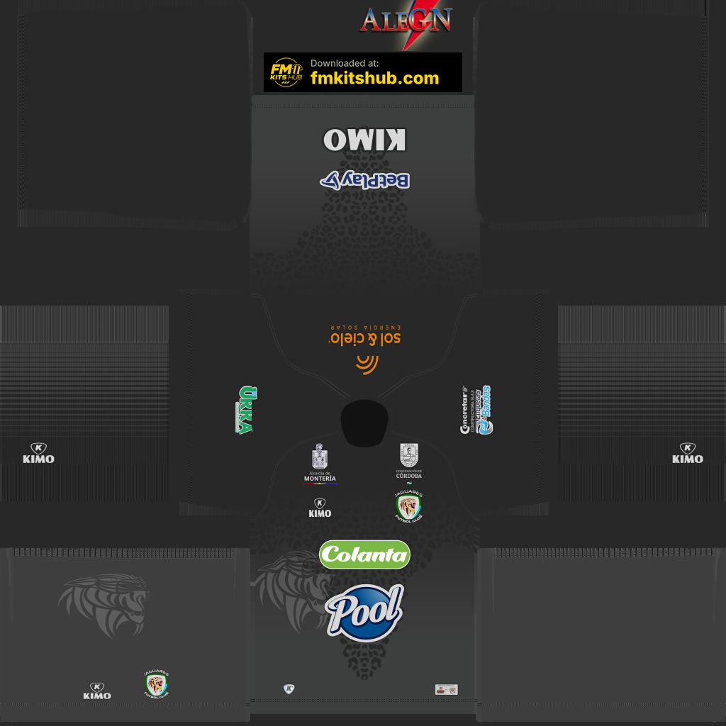Jaguares de Córdoba Away GK kit