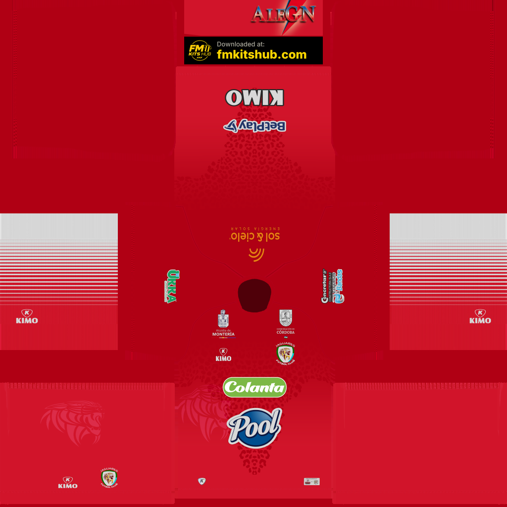 Jaguares de Córdoba Home GK kit