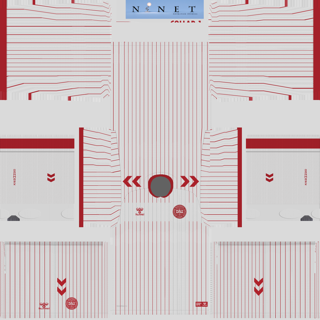 Denmark Away 3D kit