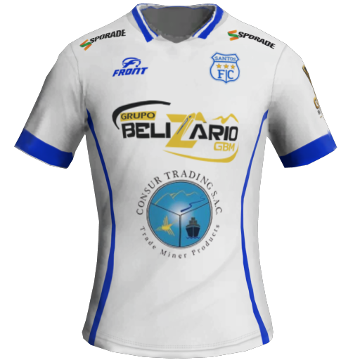 Santos FC Away 2D kit