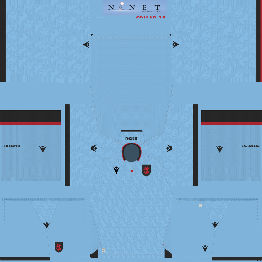 Georgia Away GK kit