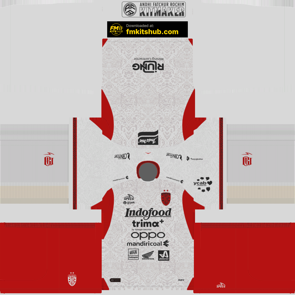 Divisa Trasferta 3D del Bali United