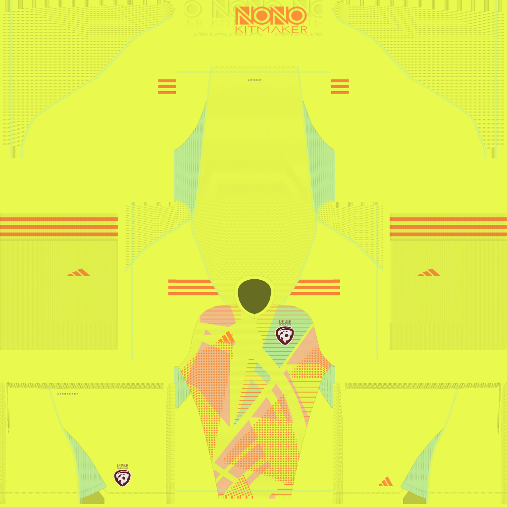 Latvia Away GK kit