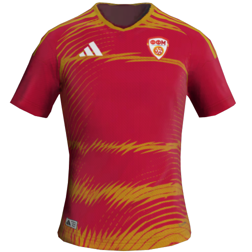 North Macedonia Home 2D kit