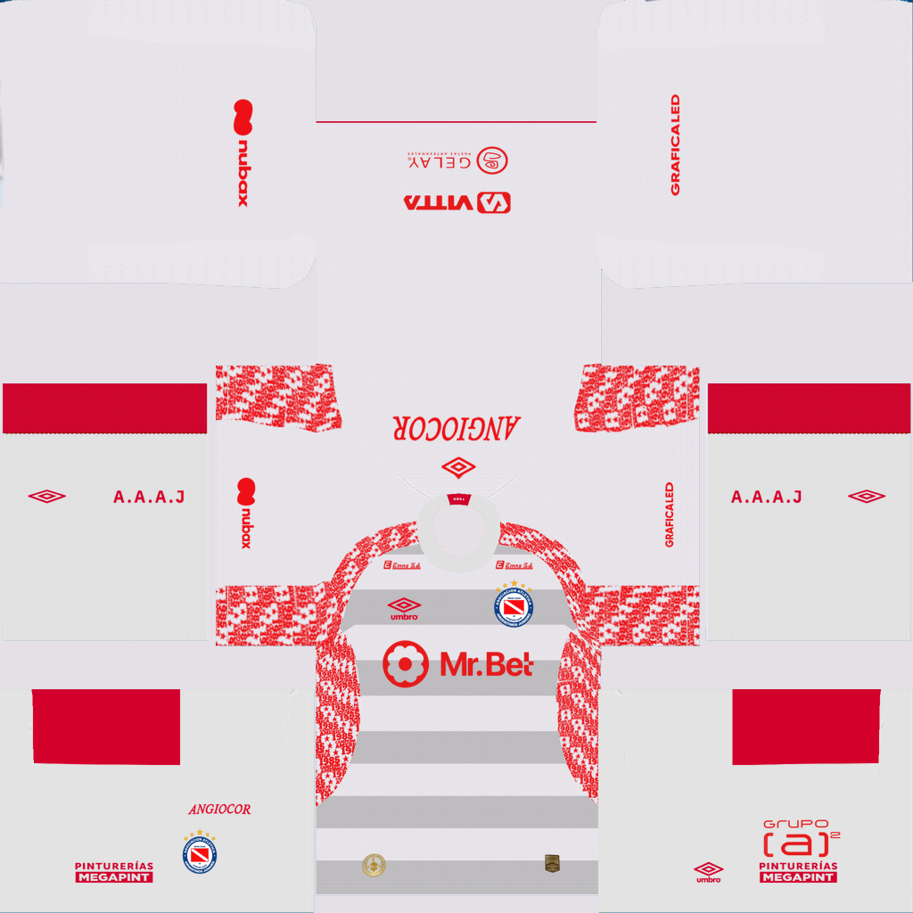 Maillot Extérieur 3D Argentinos Juniors