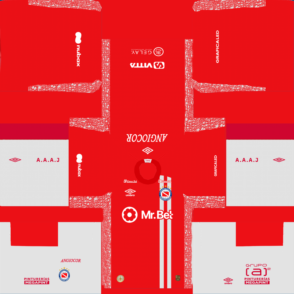 Maillot Domicile 3D Argentinos Juniors