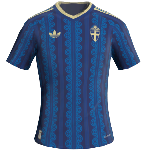 Sweden Away 2D kit