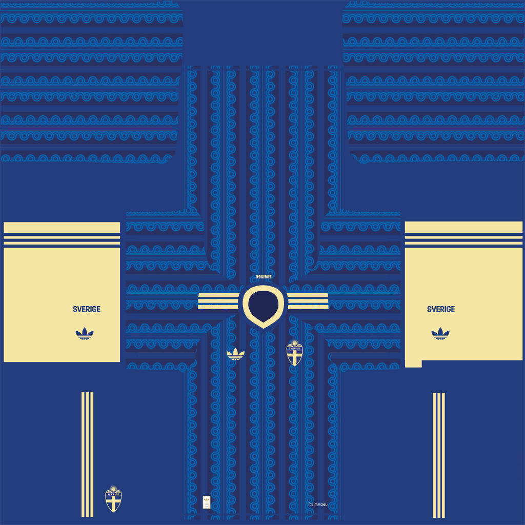 Sweden Away 3D kit