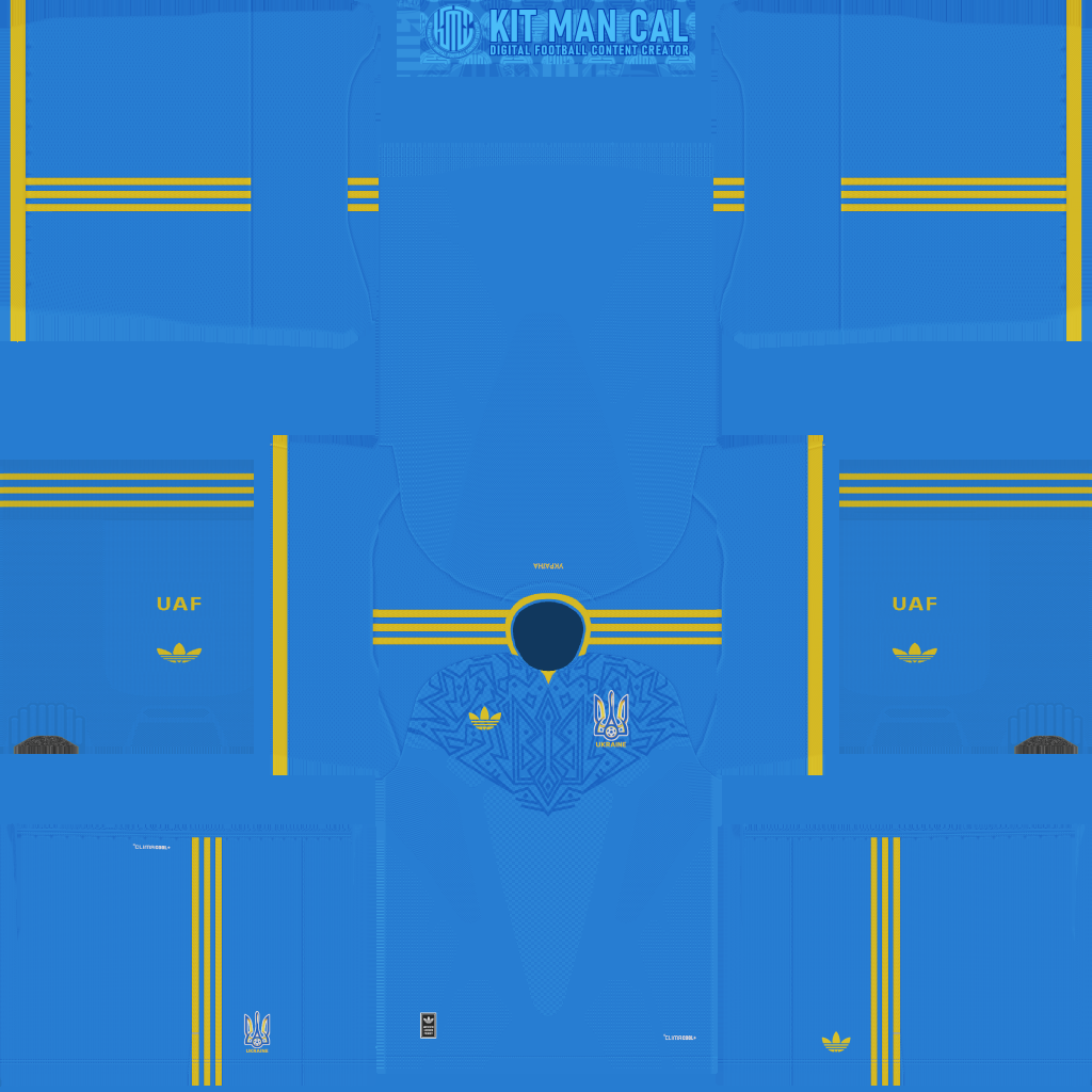 Ukraine Away 3D kit