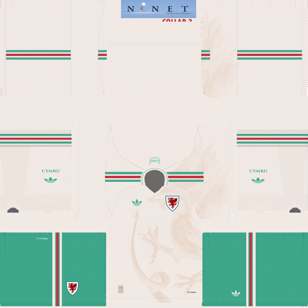 Wales Away 3D kit