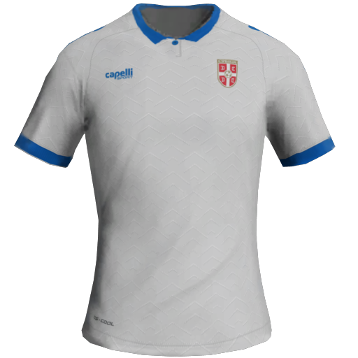Serbia Away 2D kit