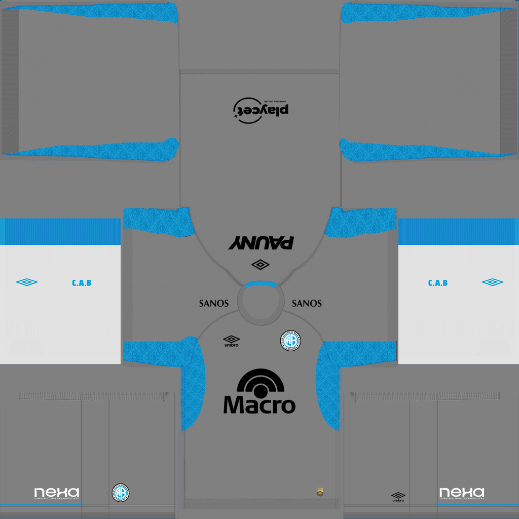 Uniforme Reserva Goleiro do Belgrano