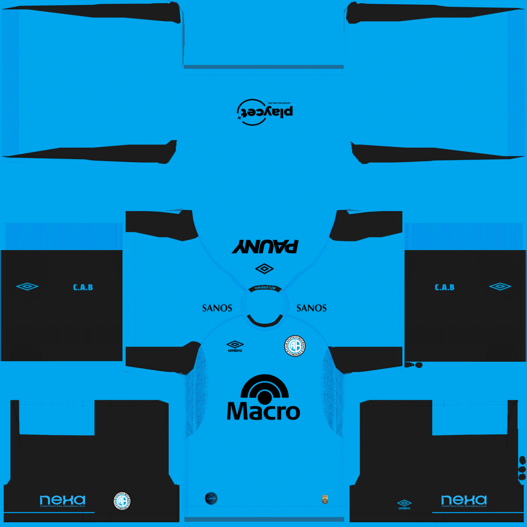 Uniforme Principal 3D do Belgrano