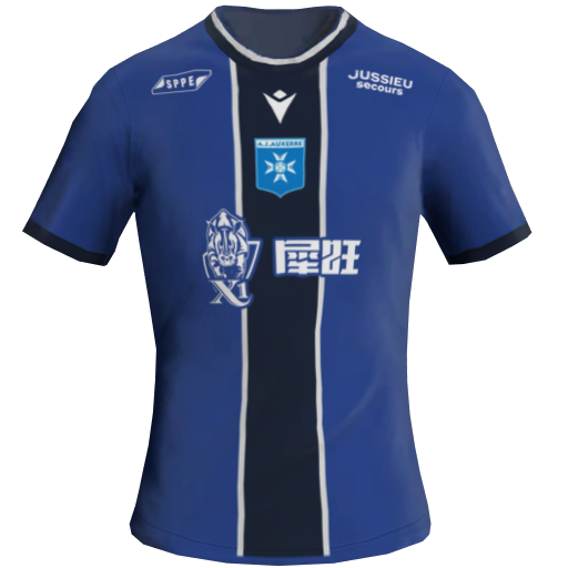 Equipación Tercera 2D del Auxerre