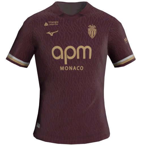 Equipación Visitante 2D del Monaco