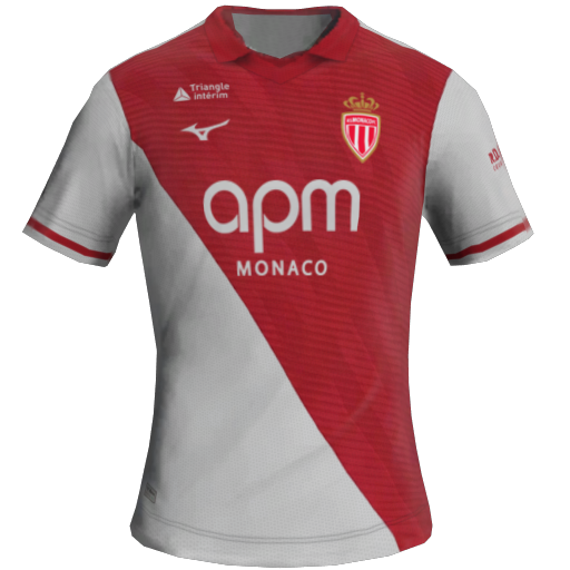 Equipación Local 2D del Monaco