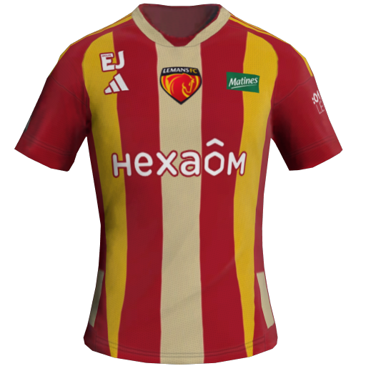 Equipación Local 2D del Le Mans FC