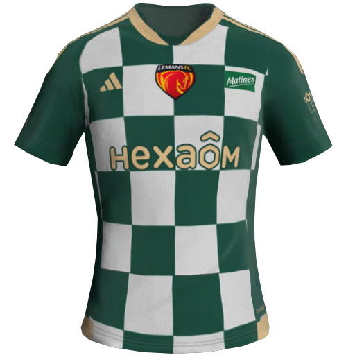 Equipación Tercera 2D del Le Mans FC