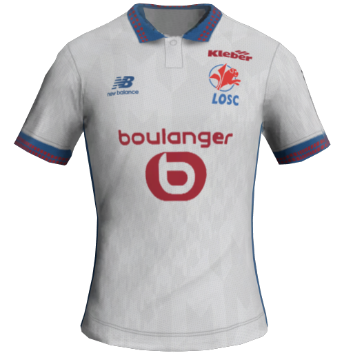 Equipación Visitante 2D del Lille